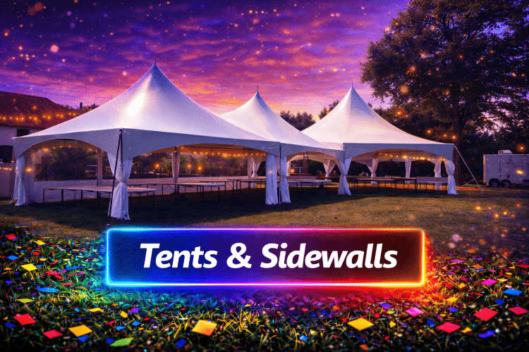 Tents & Sidewall Rentals
